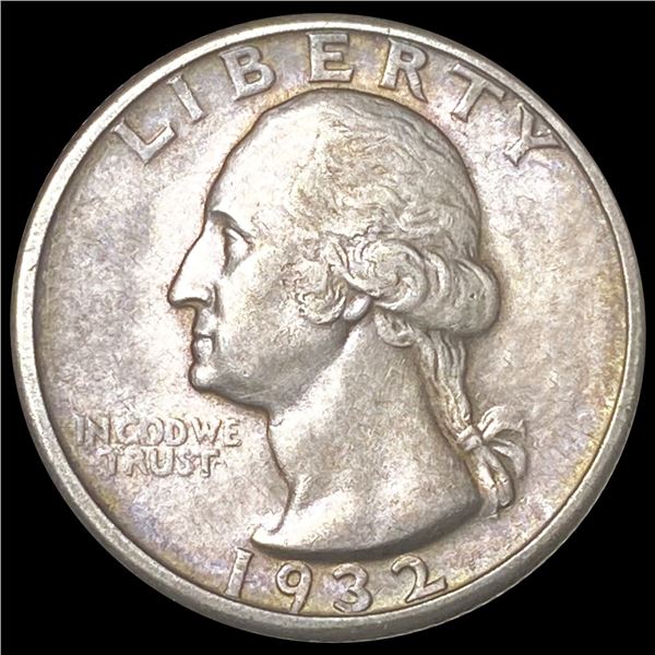 1932-D Washington Silver Quarter CLOSELY UNC