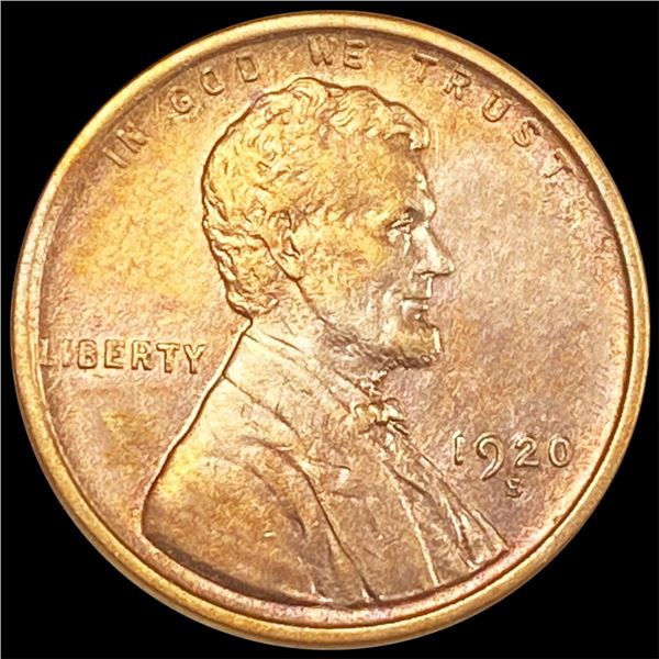 1920-S RD Wheat Cent UNCIRCULATED
