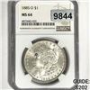 Image 1 : 1885-O Morgan Silver Dollar NGC-MS64