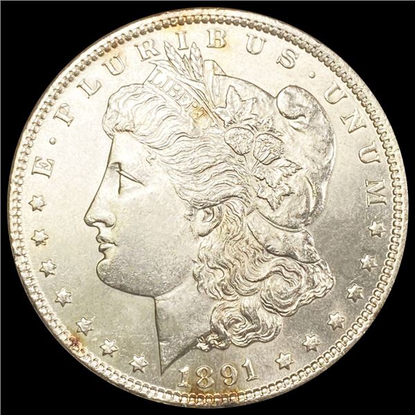 1891 Morgan Silver Dollar UNCIRCULATED