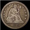 Image 1 : 1849 Seated Liberty Quarter NICELY CIRCULATED