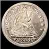 Image 1 : 1854 Arrows Seated Liberty Quarter CLOSELY UNC