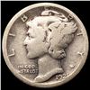 Image 1 : 1921-D Mercury Dime NICELY CIRCULATED