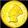 Image 1 : 1858-D Rare Gold Dollar - HIGH GRADE