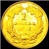 Image 2 : 1858-D Rare Gold Dollar - HIGH GRADE