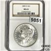 Image 1 : 1885-O Morgan Silver Dollar NGC-MS63