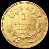 Image 2 : 1854 Rare Gold Dollar UNCIRCULATED
