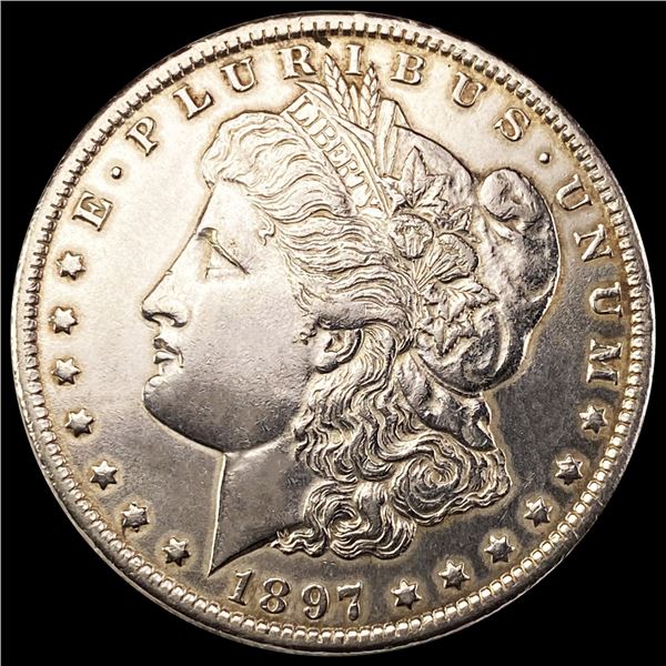 1897-O Morgan Silver Dollar CLOSELY UNCIRCULATED