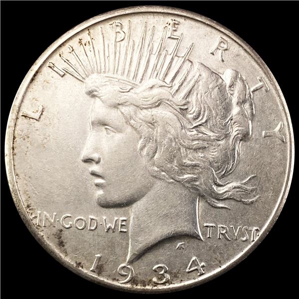 1934-S Silver Peace Dollar UNCIRCULATED