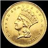 Image 1 : 1861 Rare Gold Dollar UNCIRCULATED