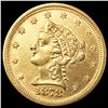 1878-S $2.50 Gold Quarter Eagle UNCIRCULATED