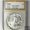 1986 Silver Eagle PGA-MS70