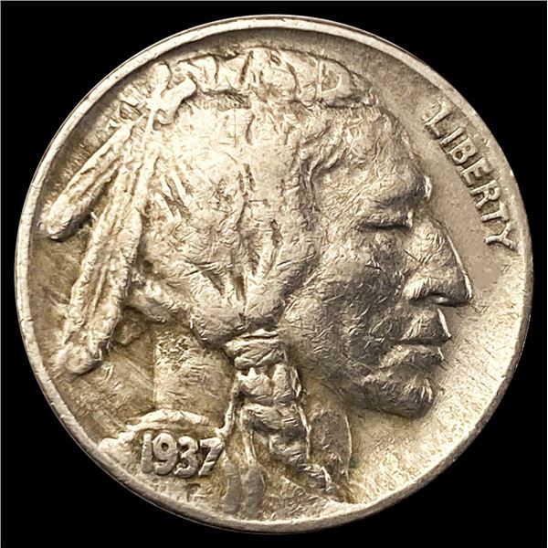 1937-D 3-Leg Buffalo Nickel LIGHTLY CIRCULATED