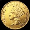 Image 1 : 1874 $3 Gold Piece UNCIRCULATED