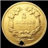 Image 2 : 1857-S $3 Gold Piece ABOUT UNCIRCULATED