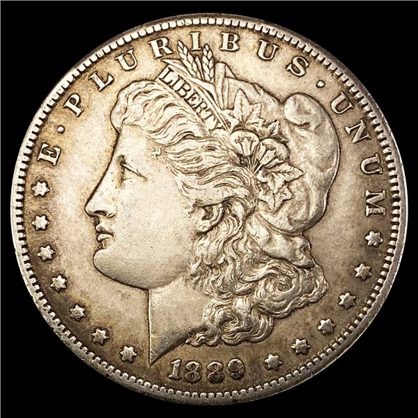 1889-S Morgan Silver Dollar NEARLY UNCIRCULATED