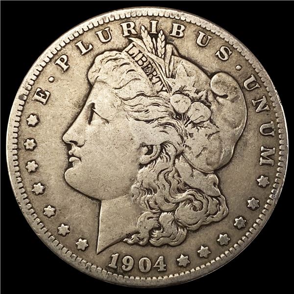 1904-S Morgan Silver Dollar NICELY CIRCULATED