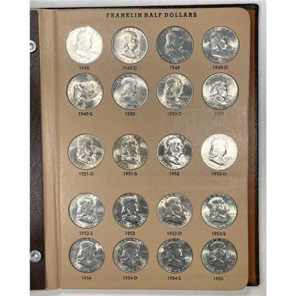 1948-1963 Franklin Half Dollar Book (33) -