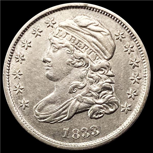1833 Capped Bust Dime UNCIRCULATED