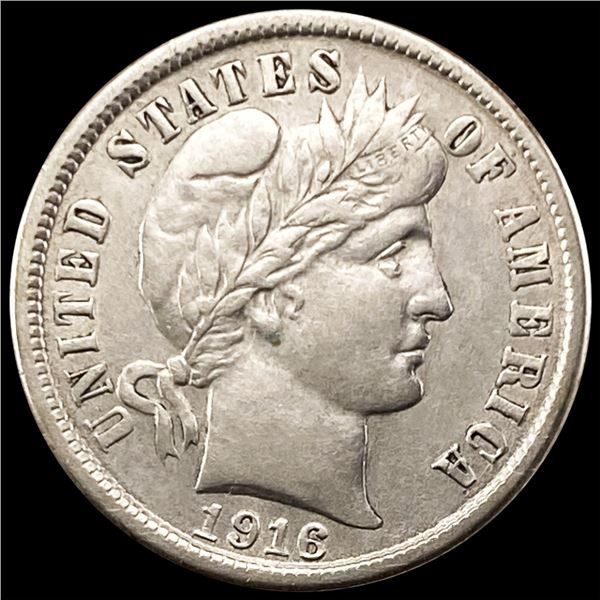 1916 Barber Dime UNCIRCULATED