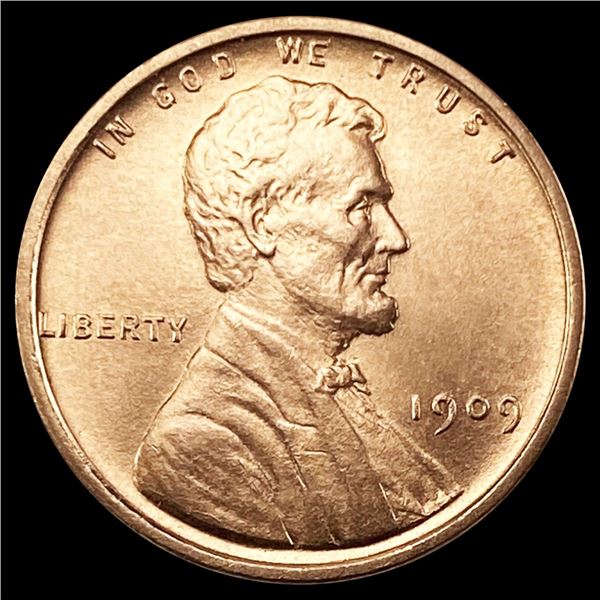 1909 VDB RD Wheat Cent UNCIRCULATED