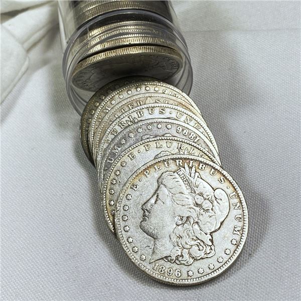 1896-O Morgan Silver Dollar Roll (22) - BU