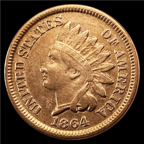 1864 Indian Head Cent CLOSELY UNCIRCULATED