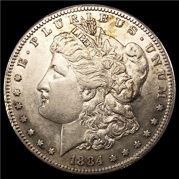 1884-S Morgan Silver Dollar CLOSELY UNCIRCULATED