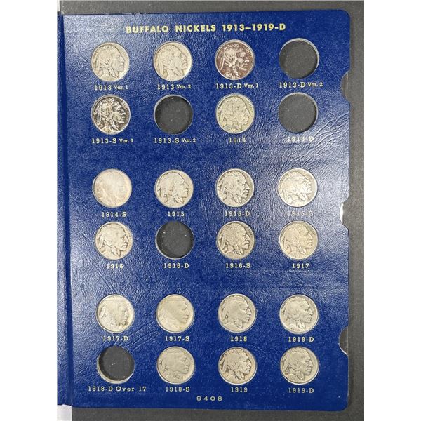 1913-1938 Buffalo Nickel Book (59) -