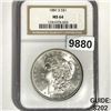 Image 1 : 1881-S Morgan Silver Dollar NGC-MS64