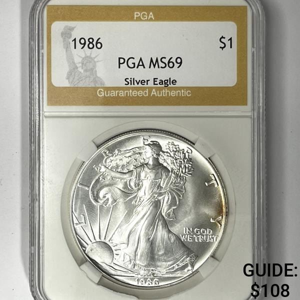 1986 Silver Eagle PGA-MS69