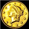 Image 1 : 1850-D Rare Gold Dollar - HIGH GRADE