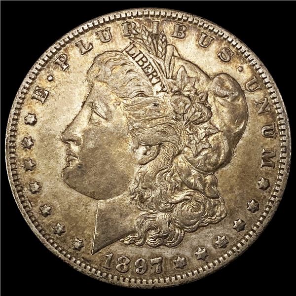 1897-O Morgan Silver Dollar CLOSELY UNCIRCULATED