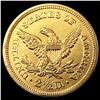 Image 2 : 1855 $2.50 Gold Quarter Eagle UNCIRCULATED