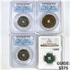 Image 1 : Set (4) CNGC-MS60 Misc Chinese Coins
