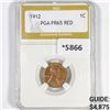 Image 1 : 1912 Wheat Cent PGA-PR65 RED