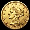 1907 $2.50 Gold Quarter Eagle UNCIRCULATED