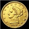 1856 $2.50 Gold Quarter Eagle NEARLY UNCIRCULATED