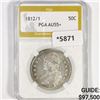 Image 1 : 1812/1 Capped Bust Half Dollar PGA-AU55+