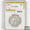Image 1 : 1871-S Seated Liberty Half Dollar PGA-MS64