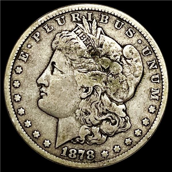1878-CC Morgan Silver Dollar NICELY CIRCULATED