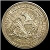Image 2 : 1853 Arws & Rays Seated Liberty Quarter UNC