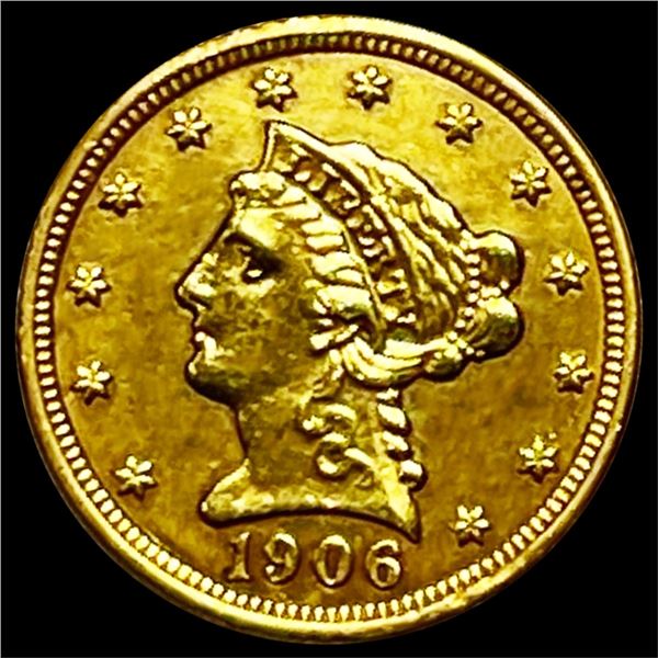 1906 $2.50 Gold Quarter Eagle CLOSELY