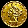 Image 1 : 1906 $2.50 Gold Quarter Eagle CLOSELY