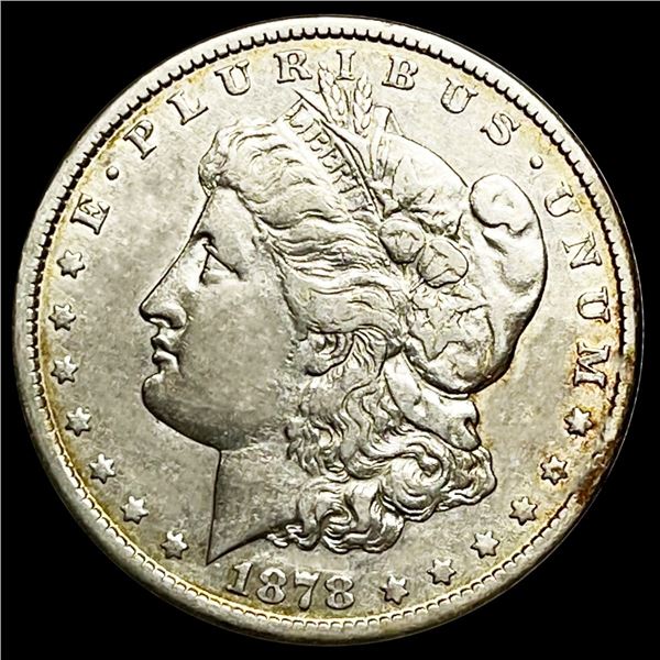 1878-CC Morgan Silver Dollar NEARLY UNCIRCULATED