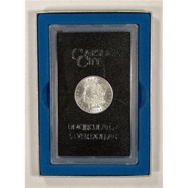 1880-CC Morgan Silver Dollar -BU GSA w/ Cert.