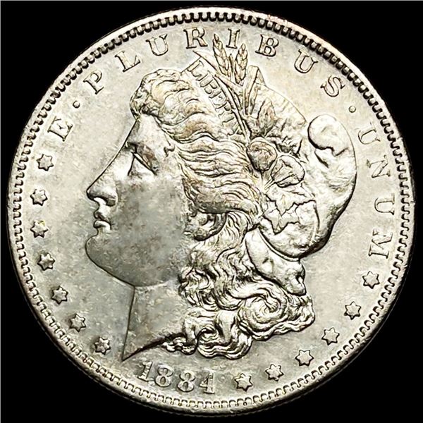 1884-S Morgan Silver Dollar CLOSELY UNCIRCULATED