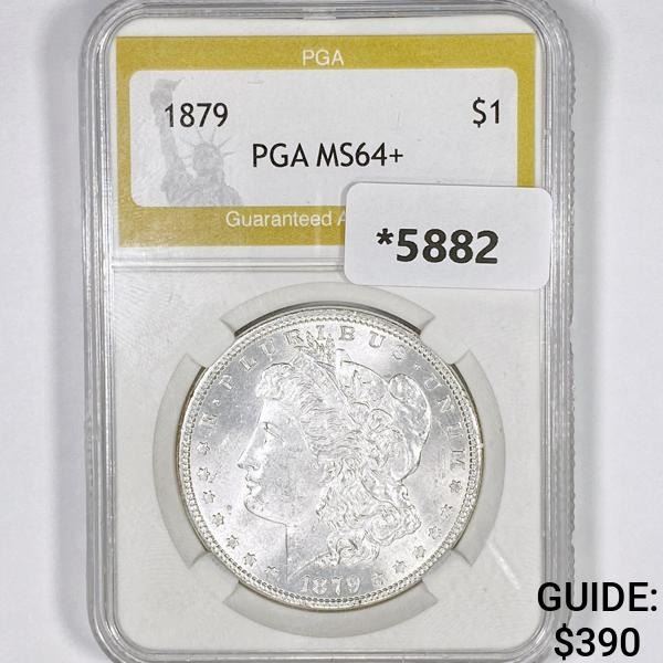 1879 Morgan Silver Dollar PGA-MS64+