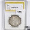 Image 1 : 1821 Capped Bust Half Dollar PGA-AU55