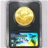 Image 2 : 2017-W $50 1 oz American Gold Eagle NGC-MS70